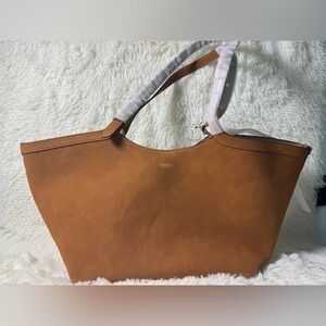 Coach Grammercy Brown SuedeTote Bag